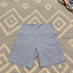 lululemon athletica Women's light blue Bike Shorts
